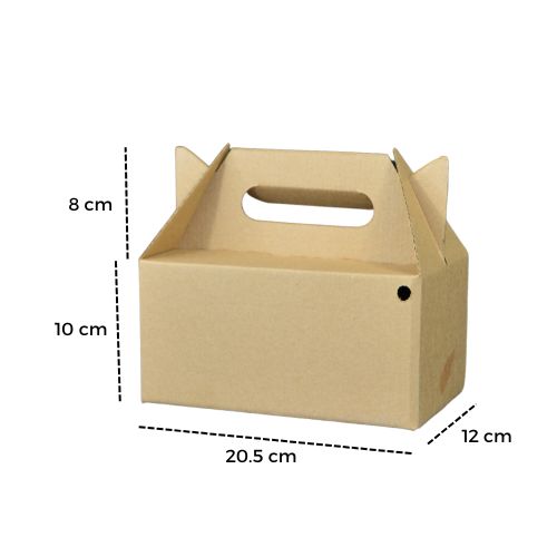 10 Loncheras Grande 20.5x12x10+8